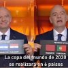 MUNDIAL 2030 TENDRÁ COMO SEDES A SEIS PAÍSES EN TRES CONTINENTES