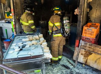 SIETE PERSONAS LESIONADAS TRAS INCIDENTE CON CILINDRO DE GAS EN LA TIENDONA