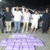 OPERACIÓN BARRIDO DEJA CUATRO CAPTURADOS Y 30 KILOGRAMOS DE DROGA INCAUTADOS