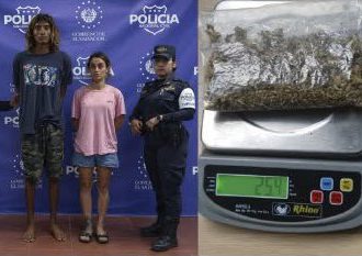 DOS CAPTURADOS POR POSESIÓN Y TENENCIA DE DROGAS EN LA LIBERTAD COSTA