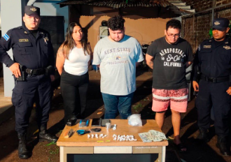 CAPTURAN A TRES PERSONAS POR PRESUNTO TRÁFICO ILÍCITO DE DROGAS EN SAN MIGUEL