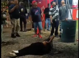 HOMBRE CAE DE JUEGO MECÁNICO “CHICAGO” EN FUN CITY, SANTA TECLA