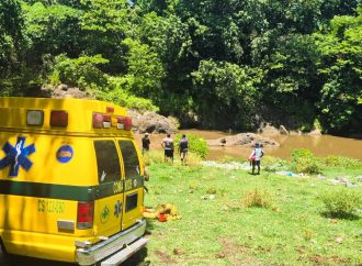 REPORTAN A MENOR DESAPARECIDA TRAS SUFRIR PERCANCE POR INMERSIÓN EN RÍO BANDERAS, SONSONATE