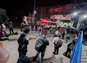 BLOQUEAN RUTA HACIA EL SALVADOR POR PROTESTA CONTRA EL ALZA DE LOS COMBUSTIBLES EN GUATEMALA