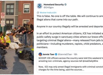 DHS NIEGA CAMBIOS EN LA POLÍTICA DE ARRESTOS DE ICE A INMIGRANTES SIN ANTECEDENTES