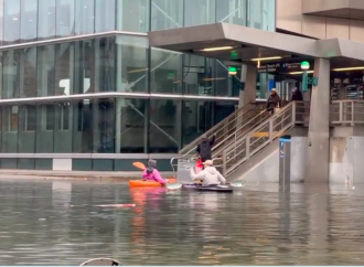 TORMENTA PROVOCA INUNDACIONES EN EL NORESTE DE ESTADOS UNIDOS Y DEJA UNA PERSONA FALLECIDA