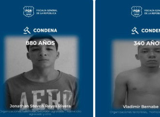 HASTA 880 AÑOS DE PRISIÓN PARA 65 PANDILLEROS DE LA MS-13 POR DIVERSOS DELITOS EN SAN MIGUEL