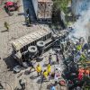 ACCIDENTE MÚLTIPLE EN EL REDONDEL INTEGRACIÓN DEJA UNA PERSONA FALLECIDA Y SIETE LESIONADAS