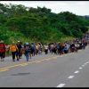 CERCA DE 500 MIGRANTES HONDUREÑOS SALEN EN CARAVANA RUMBO A ESTADOS UNIDOS