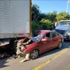 DOS PERSONAS RESULTAN LESIONADAS EN ACCIDENTE DE TRÁNSITO EN EL ZONTE